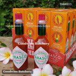 Sauce TABASCO CHILI HABANERO PEPPER serious heat & a little bit of fruity sweet 60ml